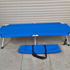 Folding Camping Cot Bed with Carry Bag