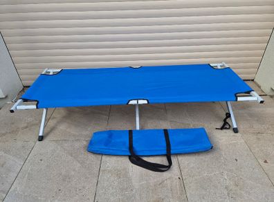 Folding Camping Cot Bed with Carry Bag