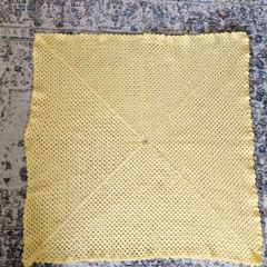 Handmade crochet blanket