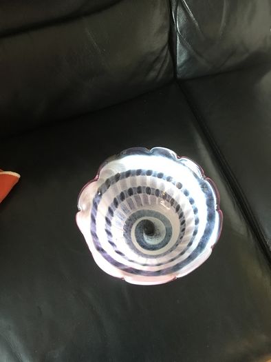 Beautiful Mdina glass bowl