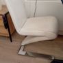white lounge/Dining chair Image 6