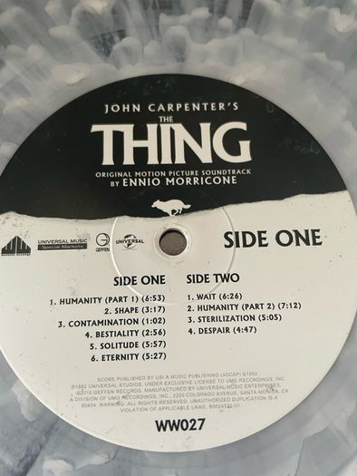 The Thing - Soundtrack (Boxset) - John Carpenter & Ennio Morricone (+DVD)