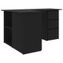 Corner Desk Black 145x100x76 cm Chipboard Image 6