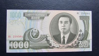 North Korea 2006.1000 Won.Uncirculated Banknote.