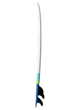 NSP Surfboard 7'6" Elements HDT Funboard White Futures