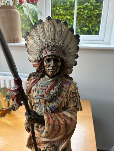 Job Lot of Native American Statues.