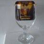 Grimbergen Half Litre , Gold Rimmed Goblet Style , Beer Glass and 2 Beer Mats Image 7