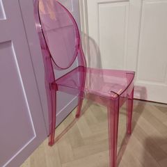 Pink chair for funky decor or kids bedroom