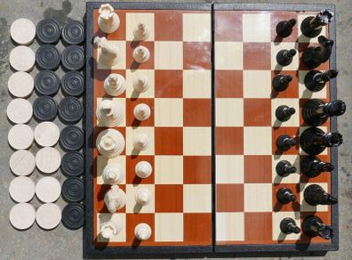 Vintage Chess Set 9,5"