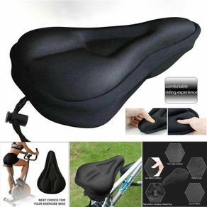 Bicycle Seat Breathable Bicycle Saddle Seat Soft Thickened Mountain Bike Bicycle Seat Cushion Cycling Gel Pad Cushion Cover