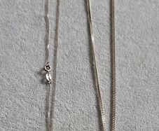 sterling silver amber necklace
