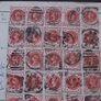 A collection of used Victoria stamps, hinged at loose pages Image 5