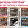 6 New Original Epson Inkjet Cartridges T1594 T1593 T1599 T1597 T1596 T1592 Image 2