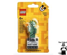 LEGO Iconic Statue of Liberty Magnet Featuring A Detachable Statue Of Liberty Minifigure Complete With Her Torch And Tablet Brand New Sealed