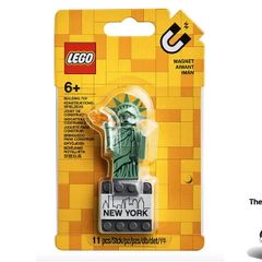 LEGO Iconic Statue of Liberty Magnet Featuring A Detachable Statue Of Liberty Minifigure Complete With Her Torch And Tablet Brand New Sealed