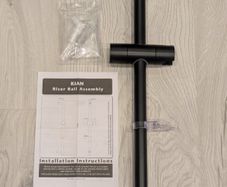 Triton Kian shower Riser Rail Assembly Matte Black