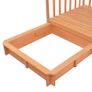 Kids Playhouse with Sandbox Fir Wood Blue UV50 Image 7