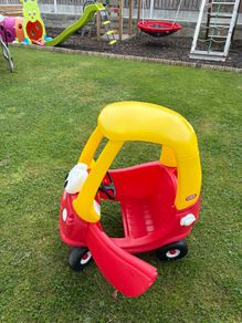 Little tikes cosy coupe red car
