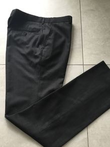 Men's TOPMAN  steel grey Trousers. Waist 34L