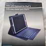 Kensington ipad 5 folio with keyboard  leather cover in new condition Image 2