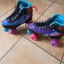 No Fear Quad Roller Skates EU 37 UK 4 + Mongoose Helmet Image 2