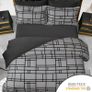Pamposh Double Duvet Cover Set Brushed Microfiber Reversible with 2 Pillowcases - Brand New Image 4