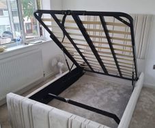 New Bed Frame Double Size Bed King Size Bed -Gaslift Bed-Ottoman Beds- 4ft Beds 4ft6 Bed 5ft Bed 6ft Bed Double Bed Small Double Bed King Bed Superking Bed Single Bed -Bed with Mattress Bed Frame