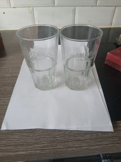 Vintage Jameson Irish Whiskey glasses ,a pair