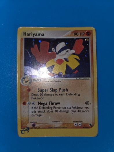 Hariyama Holo (#8/109) Pokemon Card