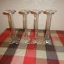 Vintage Glass Pillars x 4 for Sale Image 3