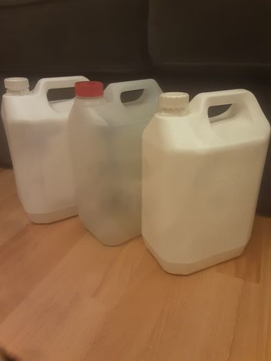 Container's .. LAST THREE. Used Container's for Oil, Petrol, Diesel or Water (Not Drinking) .. 4.00euro Each or All (3) 10.00euro