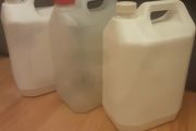 Container's .. LAST THREE. Used Container's for Oil, Petrol, Diesel or Water (Not Drinking) .. 4.00euro Each or All (3) 10.00euro