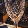 15 Galway Irish Crystal  Renmore Goblet Wine Glasses 2 Set of 6 each set is 35.00 euro plus set of 3 glass is 20.00 euro they 20 cm. tall and 8 cm. wide on the top. Image 10