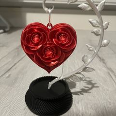valentines day special gift , heart stand, show piece , ring holder