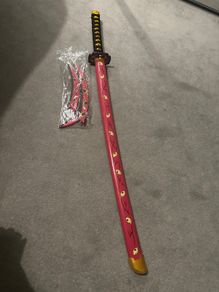 Anime books, katana, kimono