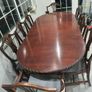 Extendable antique dining table for 8 Image 2