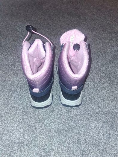 Navy & Pink girls snow boots Size EU31 UK13