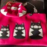 Mala leather clutch bag and purse gift set Image 3