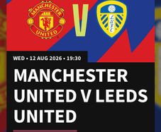 Manchester United vs Leeds Ticket