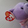 New collectable Love to Mum purple beanie bear tag attached Image 3