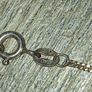 Sterling silver chain with cross Image 3