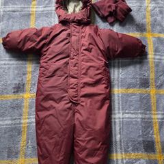 1year, Konges Slojd Burgundy Thermolite Snowsuit