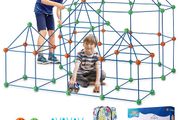 Fort Building Kit STEM Construction Toy 120PC or 240PC Castle PlayToy Set
