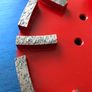 Diamond grinding disc, wheel 250mm, 10" concrete, stone Image 2