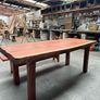 Rare Handcrafted Sequoia (Californian Redwood) 8-Seater Dining Table & Bench Image 3