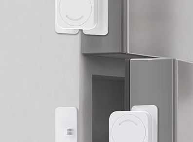 8 PCS Baby Cabinet Locks, Child Drawers Locks, Baby Proofing Safety Locks Self Adhesive for Cupboards, Fridge, Cabinets, Dishwasher, Ovens
