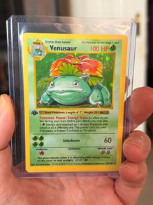 First Edition base set shadowless Venusaur