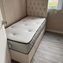 Brand New 3ft Single Divan Beds With Optional Drawers And Tufted Memory Foam Mattresses Instock. Multiple Headboard Designs Available Image 4
