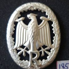 German army , bundeswehr , cold war , nato , proficiency badge silver grade ....(185)