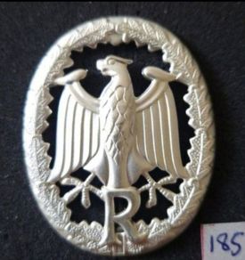German army , bundeswehr , cold war , nato , proficiency badge silver grade ....(185)
